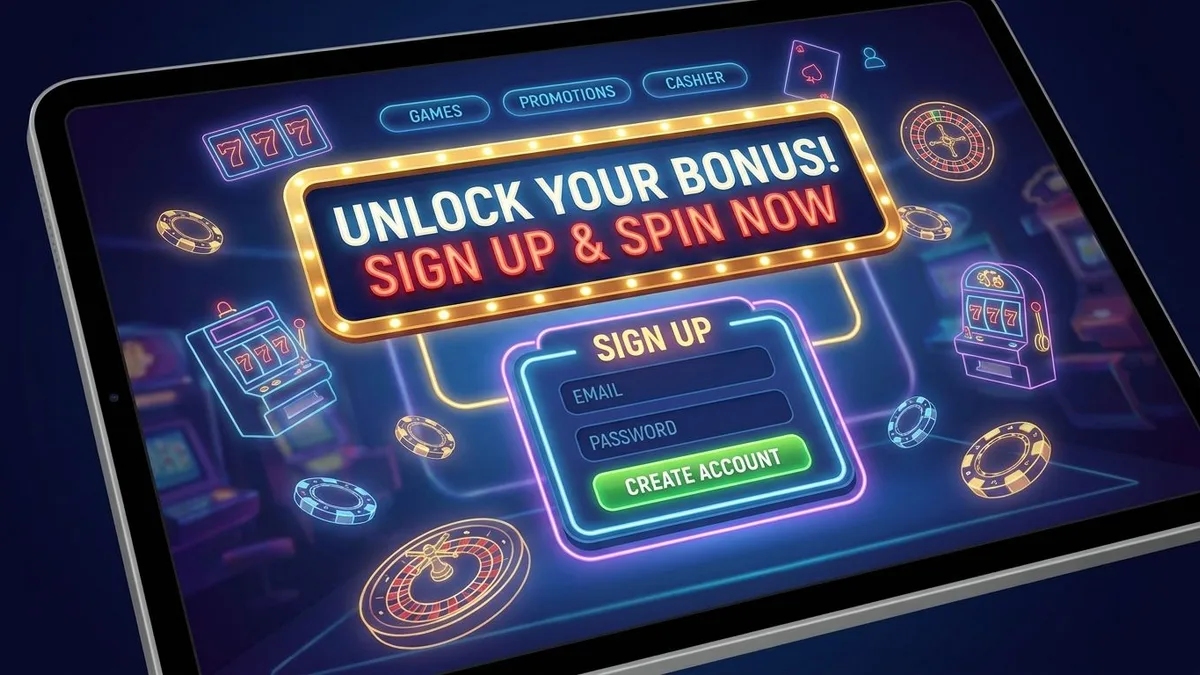 Registrera dig med bonus